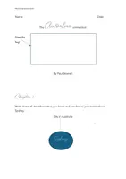 Vorschau - Arbeitsblätter - The Australien connection - Portfolio - Deckblatt