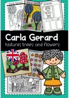 anteprima - Esercizi - Karla Gerard, Naïve Art and Nature: Activities for Art Class - Pagina di copertina