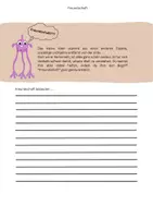 Vorschau - Arbeitsblätter - Was ist Freundschaft? Merkmale einer Freundschaft - Deckblatt