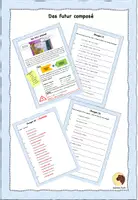 Vorschau - Arbeitsblätter - Einfach erklärt! - Das Futur-composé - Deckblatt