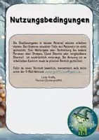 Vorschau - Arbeitsblätter - Minifaltbuch: Das Jahr mit Merktext - Seite 1
