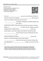 Vorschau - Arbeitsblätter - Arbeitsblätter zum Thema "Kalk" + Lösung & MP3 + Mindmap + Infografik - Deckblatt