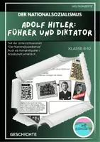 Vorschau - Stundenentwürfe - Adolf Hitler - Führer und Diktator - Nationalsozialismus - Deckblatt
