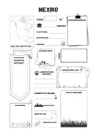 Vorschau - Arbeitsblätter - Mexiko Steckbrief mit Lösung - Seite 1