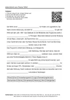Vorschau - Arbeitsblätter - Arbeitsblätter "KIKA" + Lösung & MP3 + - Deckblatt