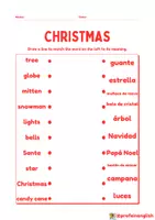 Aperçu - Feuilles d'exercices - Feuille de travail de Noël! - Page 1