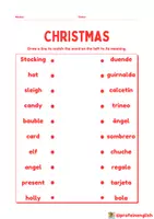 Aperçu - Feuilles d'exercices - Feuille de travail de Noël! - Page 2