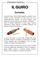 anteprima - Materiale di supporto/inclusione - Il GUIRO - Curiosità e costruzione - Pagina 2