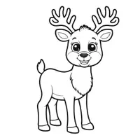 Vorschau - Mal- und Bastelvorlagen - Weihnachten Ausmalbilder - 4 Malvorlagen - Seite 1