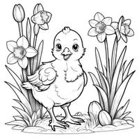 Vorschau - Mal- und Bastelvorlagen - Ostern Ausmalbilder - 4 Malvorlagen - Seite 3