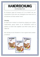 Vorschau - Anderer Materialtyp - TIERE IM WINTER Stationskarten - Seite 1