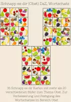 Vorschau - Spiele - Schnapp es dir Obst (DaZ, Wortschatz) - Deckblatt