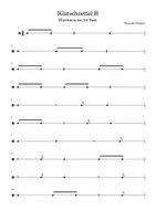 Vorschau - Arbeitsblätter - Klatschzettel mit Rhythmen im 3/4 Takt (PDF Noten) - Seite 2