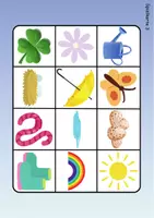 Vorschau - Arbeitsblätter - Wortschatz Bingo - Frühling (Klasse 1 und 2) - Seite 3