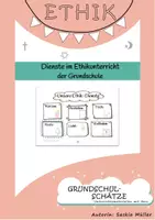 Vorschau - Poster - Dienste im Ethikunterricht der Grundschule - Deckblatt