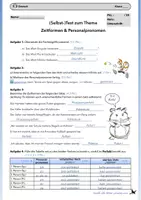 Vorschau - Arbeitsblätter - Zeitformen mit Personalpronomen und Konjugationen (Test) - Seite 3