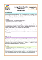 Vista previa - Tarjetas / Manipulativos - Juego de imitación - lógica y motricidad fina - página 1