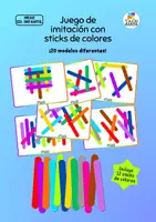 Vista previa - Tarjetas / Manipulativos - Juego de imitación - lógica y motricidad fina - Portada