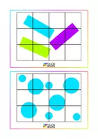 Vista previa - Tarjetas / Manipulativos - Puzzles con mosaicos - juego de lógica - página 3