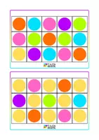Vista previa - Tarjetas / Manipulativos - Juego de imitación para trabajar la percepción espacial - página 2