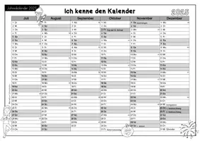 Vorschau - Arbeitsblätter - Jahreskalender 2024 - Kalender - Das Jahr #Silvesterknaller23 - Seite 3