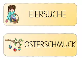 Vorschau - Unterrichtsreihen - Laufdiktate zum Wortschatz Ostern - Seite 3