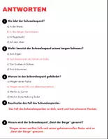Vorschau - Arbeitsblätter - Schneeleopard: Leseverständnis und Kreuzworträtsel mit Lösungen - Seite 3