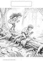 Vorschau - Arbeitsblätter - 24 Ausmalbilder "Kinderabenteuer" (D-A-CH) - Seite 2