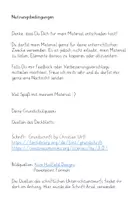 Vorschau - Stundenentwürfe - Schriftlicher Unterrichtsentwurf - Colours - Seite 1
