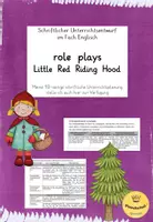 Vorschau - Stundenentwürfe - Unterrichtsentwurf - role plays "Little Red Riding Hood" - Deckblatt