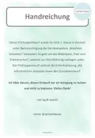 Vorschau - Stundenentwürfe - Prüfungsentwurf Kreatives Schreiben - Deutsch - Seite 1
