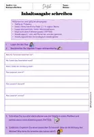 Vorschau - Arbeitsblätter - Inhaltsangabe schreiben das Brot Kurzgeschichte - Seite 1