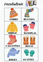Vista previa - Tarjetas / Manipulativos - Materiales para trabajar el invierno - página 2