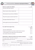Vorschau - Klassenarbeiten - Listening Comprehension | Hörverstehen | Division in the United States (1) - Seite 1