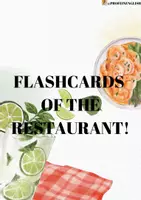 Vorschau - Bildkarten - Restaurant-Flashcards auf Englisch! - Deckblatt