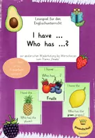 Vorschau - Bildkarten - Lesespiel "I have ... Who has ...?" - Fruits - Deckblatt