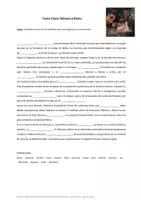 Vista previa - Hojas de trabajo - Texto Cloze: Rómulo y Remo - Portada