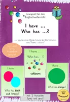 Vorschau - Spiele - Lesespiel "I have ... Who has ...?" - colours - Deckblatt
