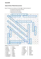 Vista previa - Juegos / Gamificación - Sopa de letras: Fruta - página 1