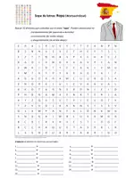 Vista previa - Juegos / Gamificación - Sopa de letras: Ropa - Portada