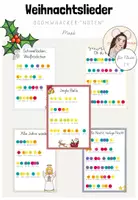 Vorschau - Poster - Musik: Weihnachtslieder auf den Boomwhackers (ab Klasse 1) - Deckblatt