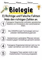 Vorschau - Unterrichtsreihen - Transgene Organismen Informationen und Arbeitsblätter - Seite 3