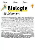 Vorschau - Unterrichtsreihen - Zellmembranstruktur Informationen und Arbeitsblätter - Seite 2