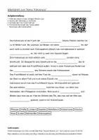 Vorschau - Arbeitsblätter - Arbeitsblätter zum Thema "Kokosnuss" + Lösung & MP3 + - Deckblatt