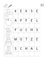 Vorschau - Arbeitsblätter - Schreiben im Kindergarten, Anfangsunterricht und Vorschule Minischreibwerkstatt Winter - Seite 1