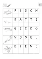 Vorschau - Arbeitsblätter - Erstes Schreiben: Tiere. Anfangsunterricht und Vorschule. Fit für Klasse 1 - Seite 2