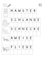 Vorschau - Arbeitsblätter - Erstes Schreiben: Tiere. Anfangsunterricht und Vorschule. Fit für Klasse 1 - Seite 3