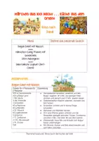 Vorschau - Arbeitsblätter - Orientalische Küche - Reise nach Dubai - Deckblatt