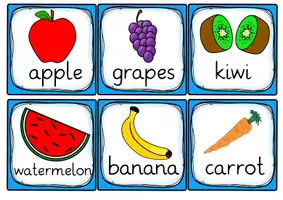 Vorschau - Präsentationen/Tafelbilder - Healthy & Unhealthy Food: Sortierkarten / Sorting Cards (Wortschatzarbeit) - Englisch - Kl. 3/4 - Seite 2