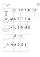 Vorschau - Arbeitsblätter - Erstes Schreiben: Werkzeuge. Anfangsunterricht und Vorschule. Fit für Klasse 1 - Seite 2